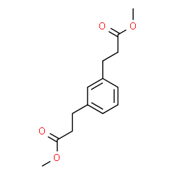 ChemSpider 2D Image | Dimethyl 3,3'-(1,3-phenylene)dipropanoate | C14H18O4