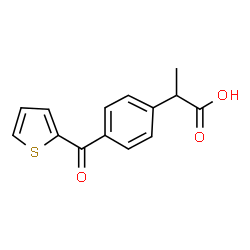 ChemSpider 2D Image | Suprofen | C14H12O3S