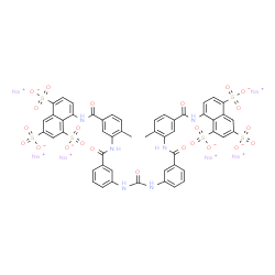 ChemSpider 2D Image | Suramin sodium | C51H34N6Na6O23S6