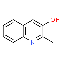 ChemSpider 2D Image | 2-Methyl-3-quinolinol | C10H9NO