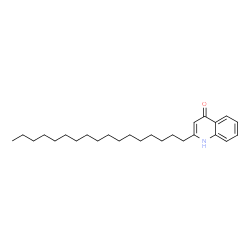 ChemSpider 2D Image | 2-Heptadecyl-4(1H)-quinolinone | C26H41NO