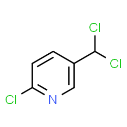 ChemSpider 2D Image | 2-Chloro-5-dichloromethylpyridine | C6H4Cl3N