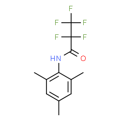 ChemSpider 2D Image | 2,2,3,3,3-Pentafluoro-N-mesitylpropanamide | C12H12F5NO