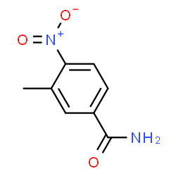 ChemSpider 2D Image | 3-Methyl-4-nitrobenzamide | C8H8N2O3