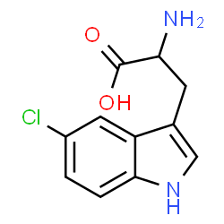 ChemSpider 2D Image | 5-Chlorotryptophan | C11H11ClN2O2