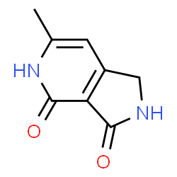 ChemSpider 2D Image | 6-Methyl-1H-pyrrolo[3,4-c]pyridine-3,4(2H,5H)-dione | C8H8N2O2