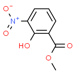 ChemSpider 2D Image | Methyl 2-hydroxy-3-nitrobenzoate | C8H7NO5