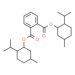 ChemSpider 2D Image | Phthalic acid, di-(-)-menthyl ester | C28H42O4