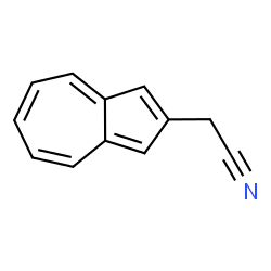 ChemSpider 2D Image | 2-Azulenylacetonitrile | C12H9N