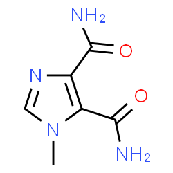 ChemSpider 2D Image | 1-Methyl-1H-imidazole-4,5-dicarboxamide | C6H8N4O2