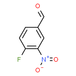 ChemSpider 2D Image | 4-Fluoro-3-nitrobenzaldehyde | C7H4FNO3