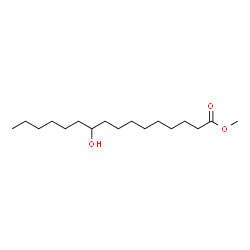 ChemSpider 2D Image | Methyl 10-hydroxyhexadecanoate | C17H34O3