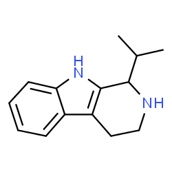 ChemSpider 2D Image | 1-Isopropyl-2,3,4,9-tetrahydro-1H-beta-carboline | C14H18N2