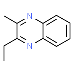 ChemSpider 2D Image | 2-Ethyl-3-methylquinoxaline | C11H12N2