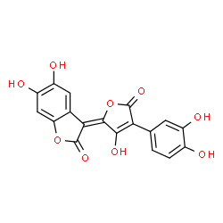 ChemSpider 2D Image | Variegatorubin | C18H10O9