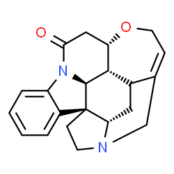 ChemSpider 2D Image | (14beta)-Strychnidin-10-one | C21H22N2O2