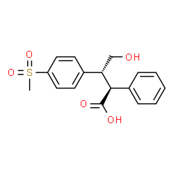 ChemSpider 2D Image | ROFECOXIB-ERYTHRO-3,4-DIHYDROHYDROXY ACID | C17H18O5S