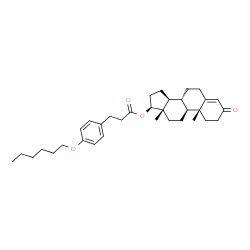 ChemSpider 2D Image | TESTOSTERONE HEXYLOXYPHENYL PROPIONATE | C34H48O4