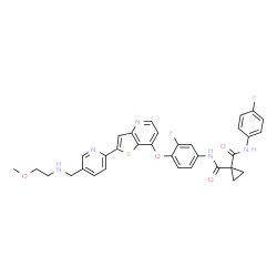 ChemSpider 2D Image | Sitravatinib | C33H29F2N5O4S