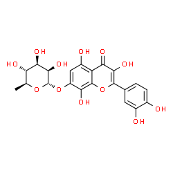 ChemSpider 2D Image | RHODIOLGIN | C21H20O12