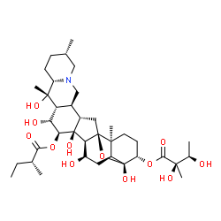 ChemSpider 2D Image | GERMBUDINE | C37H59NO12