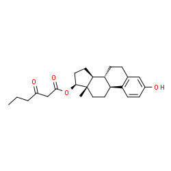 ChemSpider 2D Image | estradiol 17-?-butyrylacetate | C24H32O4