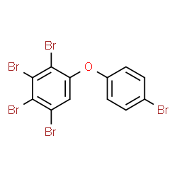 ChemSpider 2D Image | 2,3,4,4',5-PENTABROMODIPHENYL ETHER | C12H5Br5O