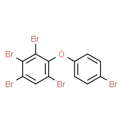 ChemSpider 2D Image | 2,3,4,4',6-PENTABROMODIPHENYL ETHER | C12H5Br5O