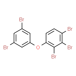 ChemSpider 2D Image | 2,3,3',4,5'-PENTABROMODIPHENYL ETHER | C12H5Br5O