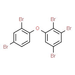 ChemSpider 2D Image | 2,2',3,4',5-PENTABROMODIPHENYL ETHER | C12H5Br5O