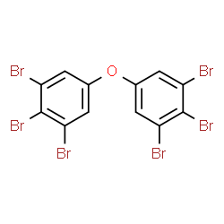ChemSpider 2D Image | 1,1'-Oxybis(3,4,5-tribromobenzene) | C12H4Br6O