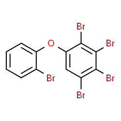 ChemSpider 2D Image | 2,2',3,4,5-PENTABROMODIPHENYL ETHER | C12H5Br5O
