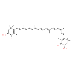 ChemSpider 2D Image | (9Z)-astaxanthin | C40H52O4