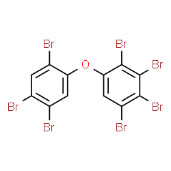 ChemSpider 2D Image | 2,2',3,4,4',5,5'-HEPTABROMODIPHENYL ETHER | C12H3Br7O