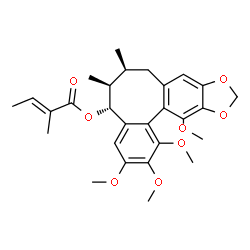 ChemSpider 2D Image | TIGLOYLGOMISIN O | C28H34O8