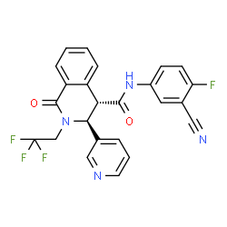 ChemSpider 2D Image | SJ-733 | C24H16F4N4O2