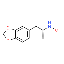 ChemSpider 2D Image | (R)-N-hydroxy-3,4-methylenedioxyamphetamine | C10H13NO3