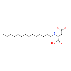 ChemSpider 2D Image | MYRISTYL ASPARTIC ACID | C18H35NO4
