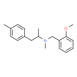 ChemSpider 2D Image | 4-MMA-NBOME | C19H25NO
