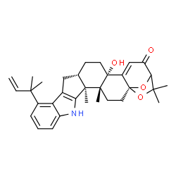 ChemSpider 2D Image | Aflatrem | C32H39NO4