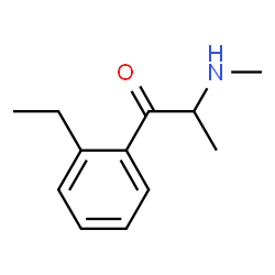 ChemSpider 2D Image | 2-ETHYLMETHCATHINONE | C12H17NO