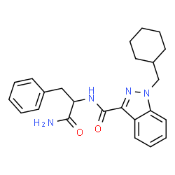 ChemSpider 2D Image | APP-CHMINACA | C24H28N4O2