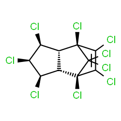 ChemSpider 2D Image | cis-Nonachlor | C10H5Cl9
