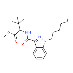 ChemSpider 2D Image | (+/-)-5-fluoro-adb | C20H28FN3O3