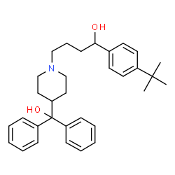 ChemSpider 2D Image | (.+/-.)-Terfenadine | C32H41NO2