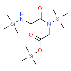 ChemSpider 2D Image | Trimethylsilyl N-(trimethylsilyl)glycyl-N-(trimethylsilyl)glycinate | C13H32N2O3Si3