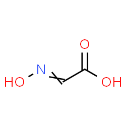 ChemSpider 2D Image | (Hydroxyimino)acetic acid | C2H3NO3