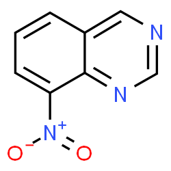 ChemSpider 2D Image | 8-Nitroquinazoline | C8H5N3O2