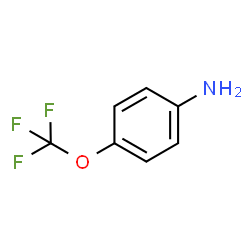 ChemSpider 2D Image | 4-(Trifluoromethoxy)aniline | C7H6F3NO