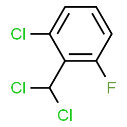 ChemSpider 2D Image | a,a,2-Trichloro-6-fluorotoluene | C7H4Cl3F